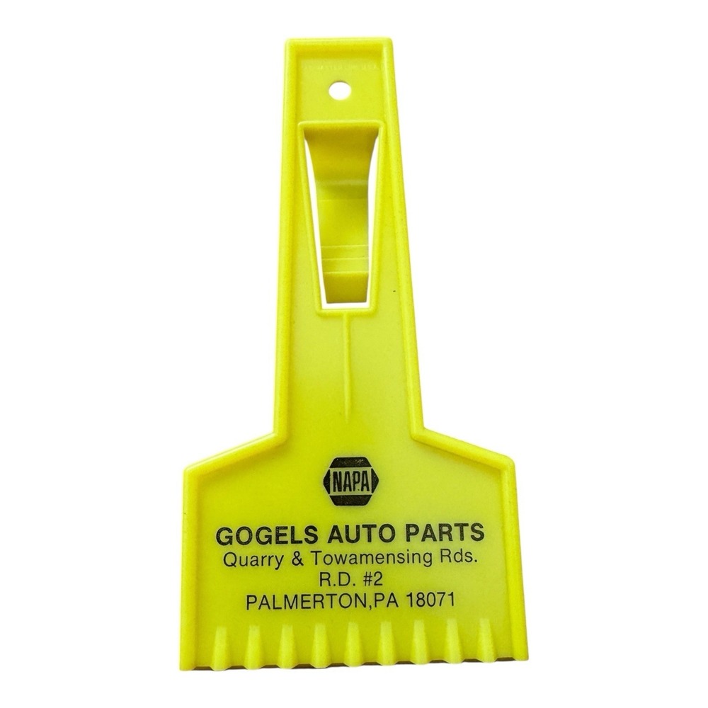 Gogels Auto Parts Napa Palmerton PA Pocket‎ Ice Window Scraper